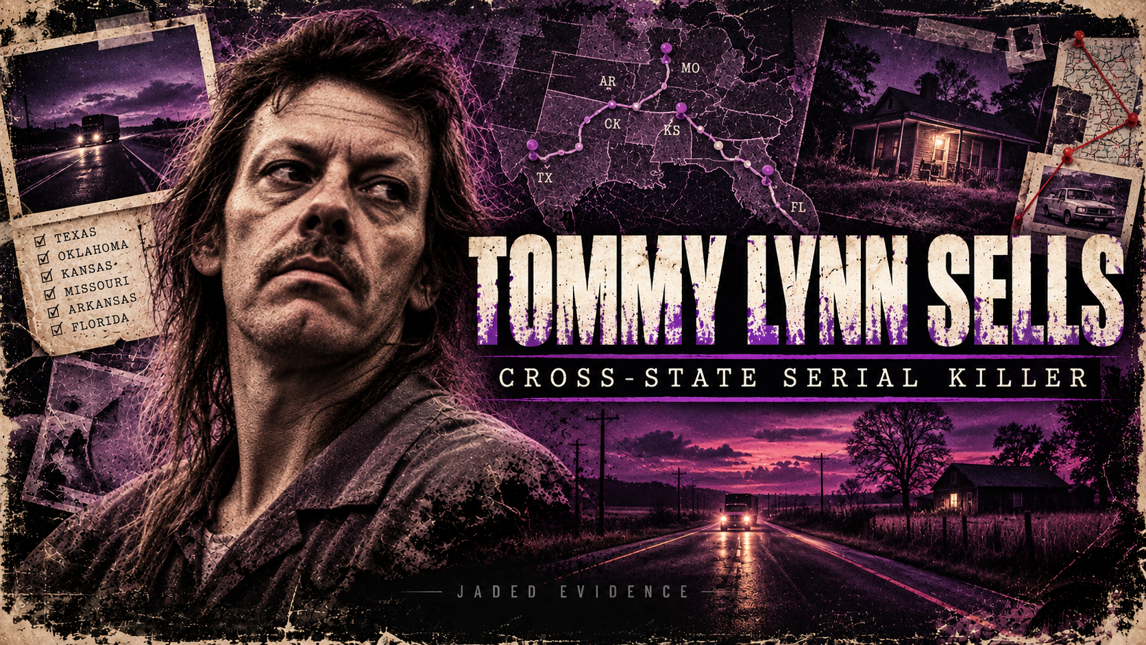 Jaded Evidence Tommy Lynn Sells South / Southeast case header.