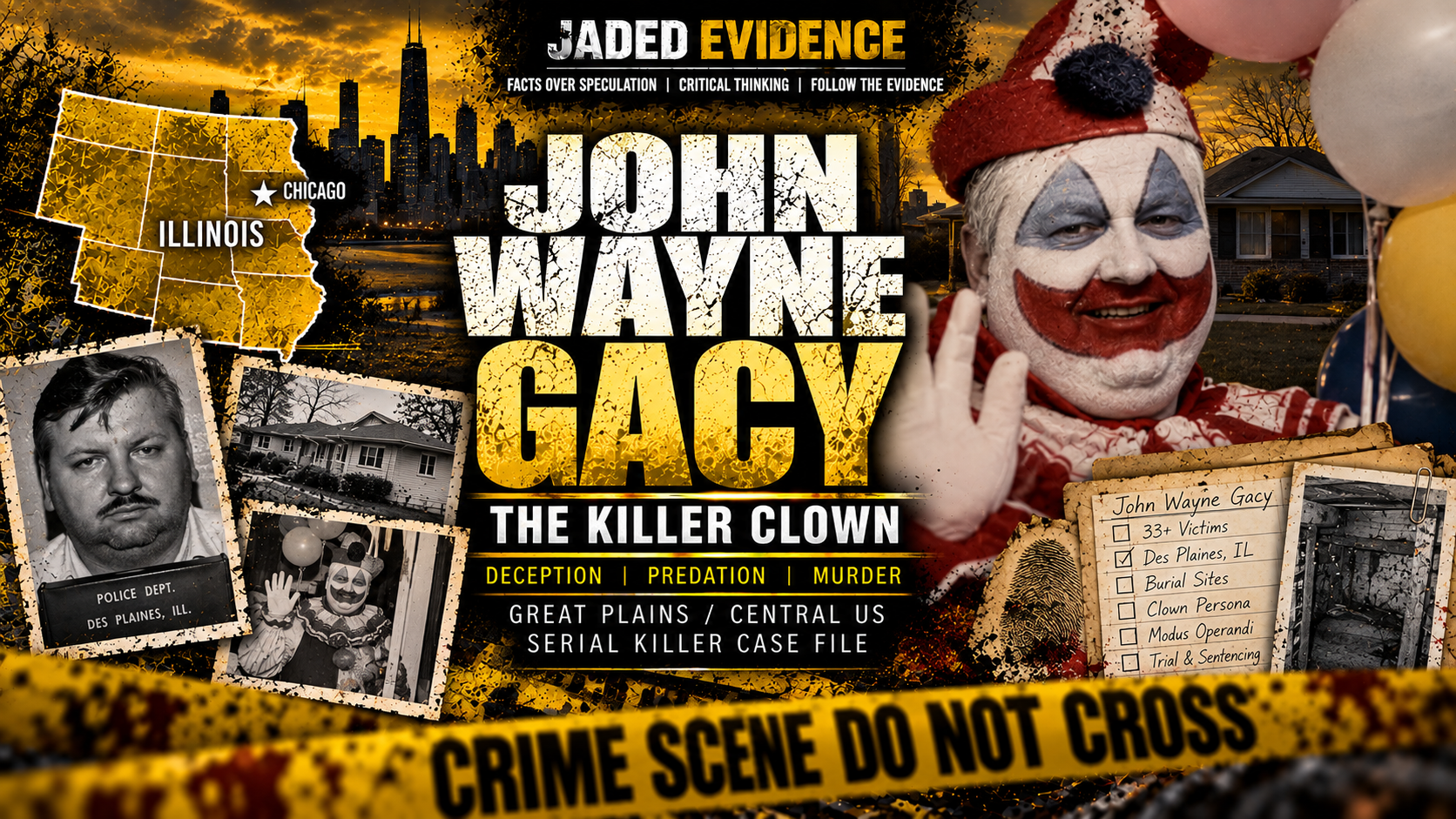 Jaded Evidence Lorenzo Gilyard Kansas City Strangler header image.