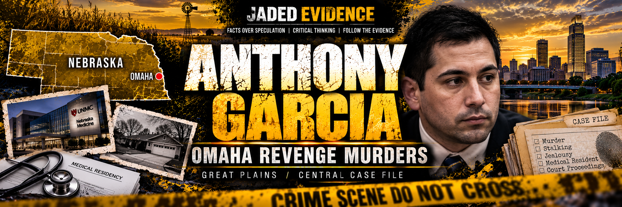 Jaded Evidence Anthony Garcia Omaha Revenge Murders header image.