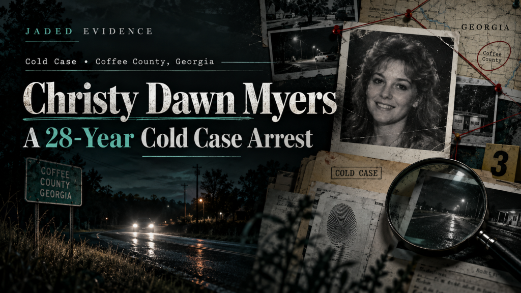 Christy Dawn Myers cold-case investigation graphic
