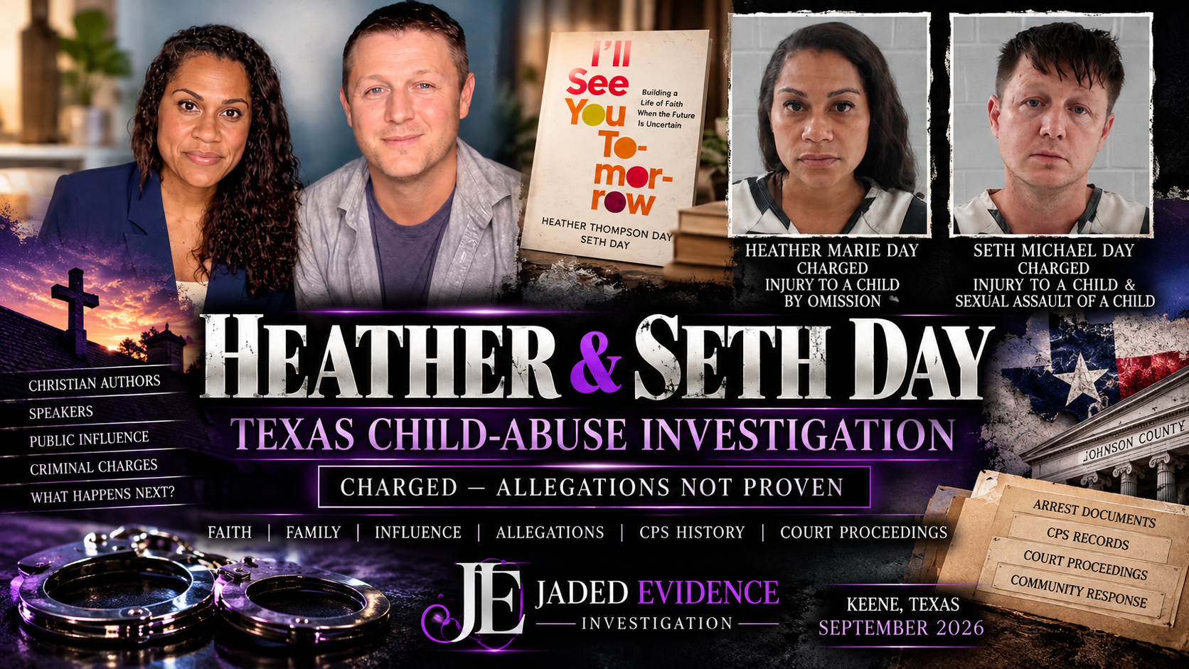 Heather Thompson Day and Seth Day: Texas Child-Abuse Allegations, Court Records and CPS Questions