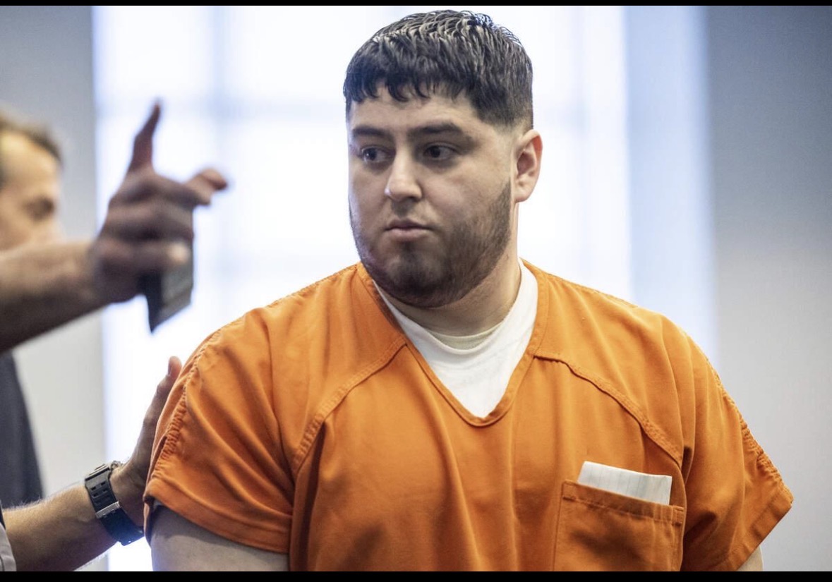 Miguel Salguero-Olivares in court in the Faith Hedgepeth murder case
