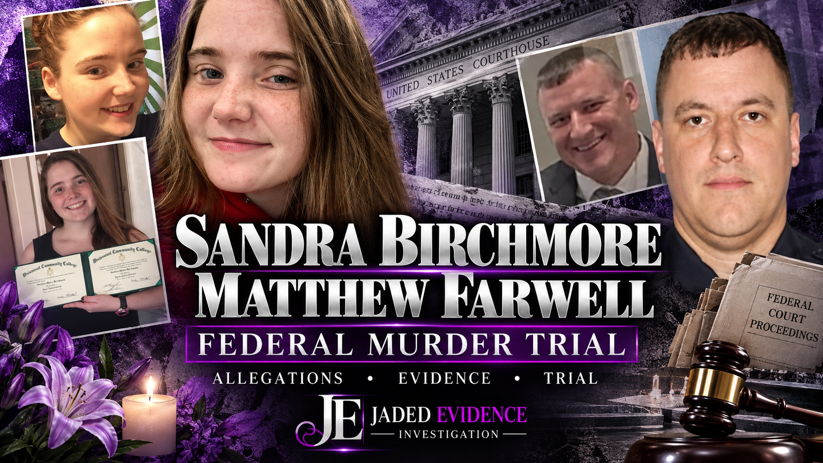 Sandra Birchmore and Matthew Farwell: Federal Murder Trial, Opening Statements and Evidence Questions