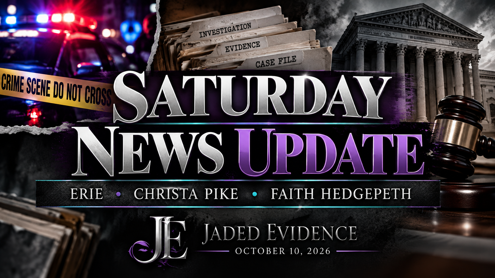 Weekend News Update | Erie, Douglas, Ukiah & Casewatch Updates — October 10–11, 2026